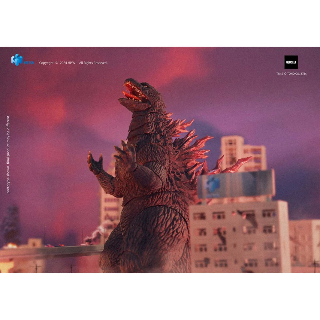 Godzilla 2000 Millennium Exquisite Basic Godzilla Action Figure - Previews Exclusive posed with detailed sculpt by Exquisite, new in box
