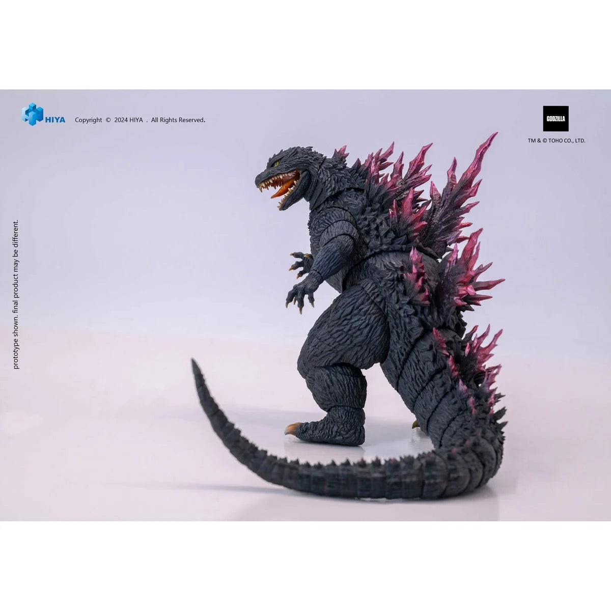 Godzilla 2000 Millennium Exquisite Basic Godzilla Action Figure - Previews Exclusive by Exquisite, new in box standing pose