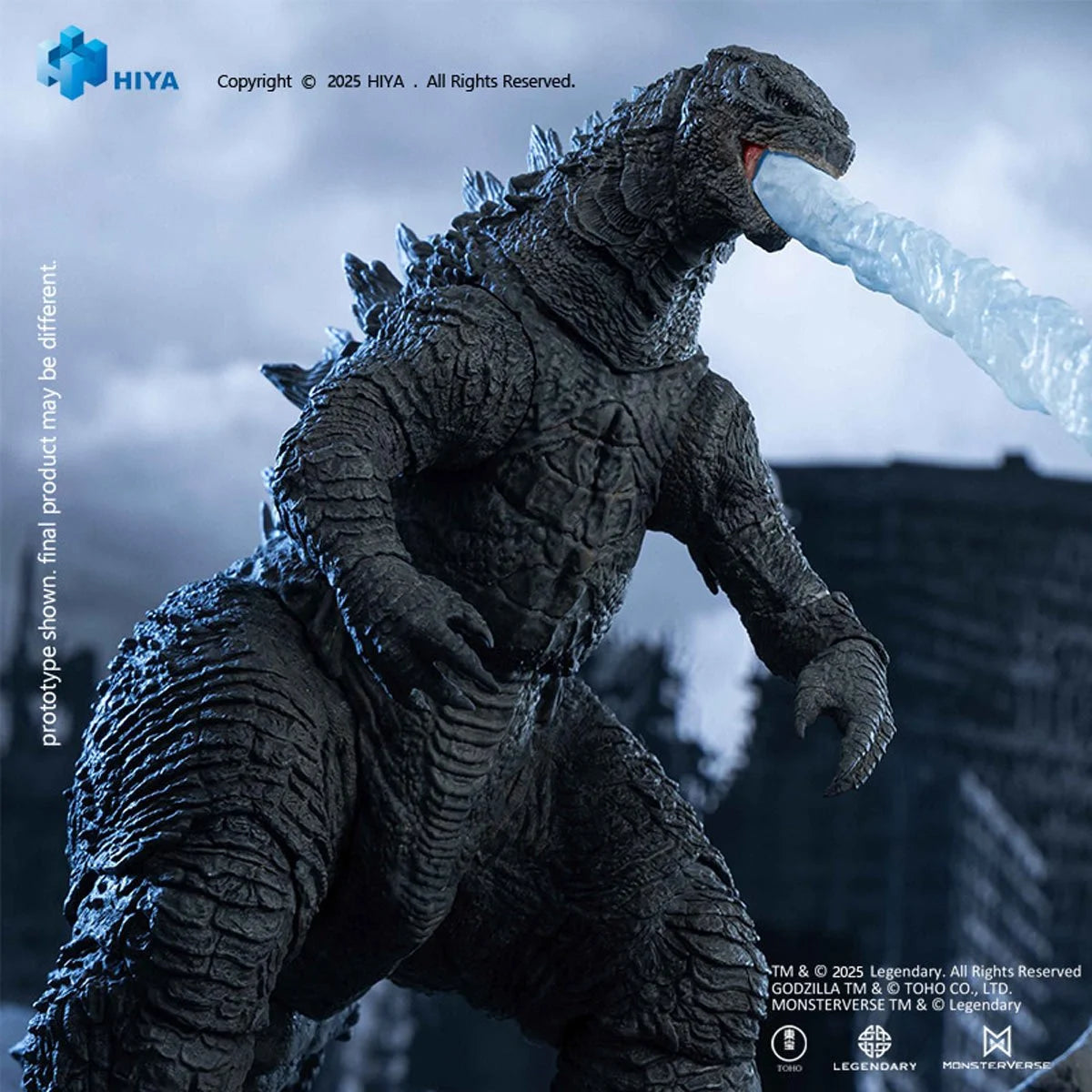 Godzilla 2014 Godzilla Heat Ray Exquisite Basic Series Action Figure 6 inch by Exquisite new in box pose