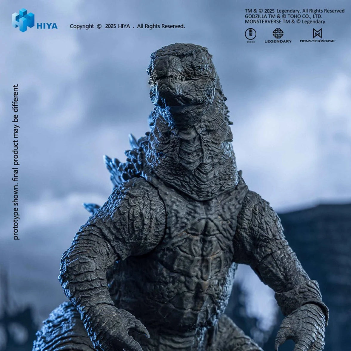 Godzilla 2014 Godzilla Heat Ray Exquisite Basic Series Action Figure 6 inch by Exquisite, new in box pose