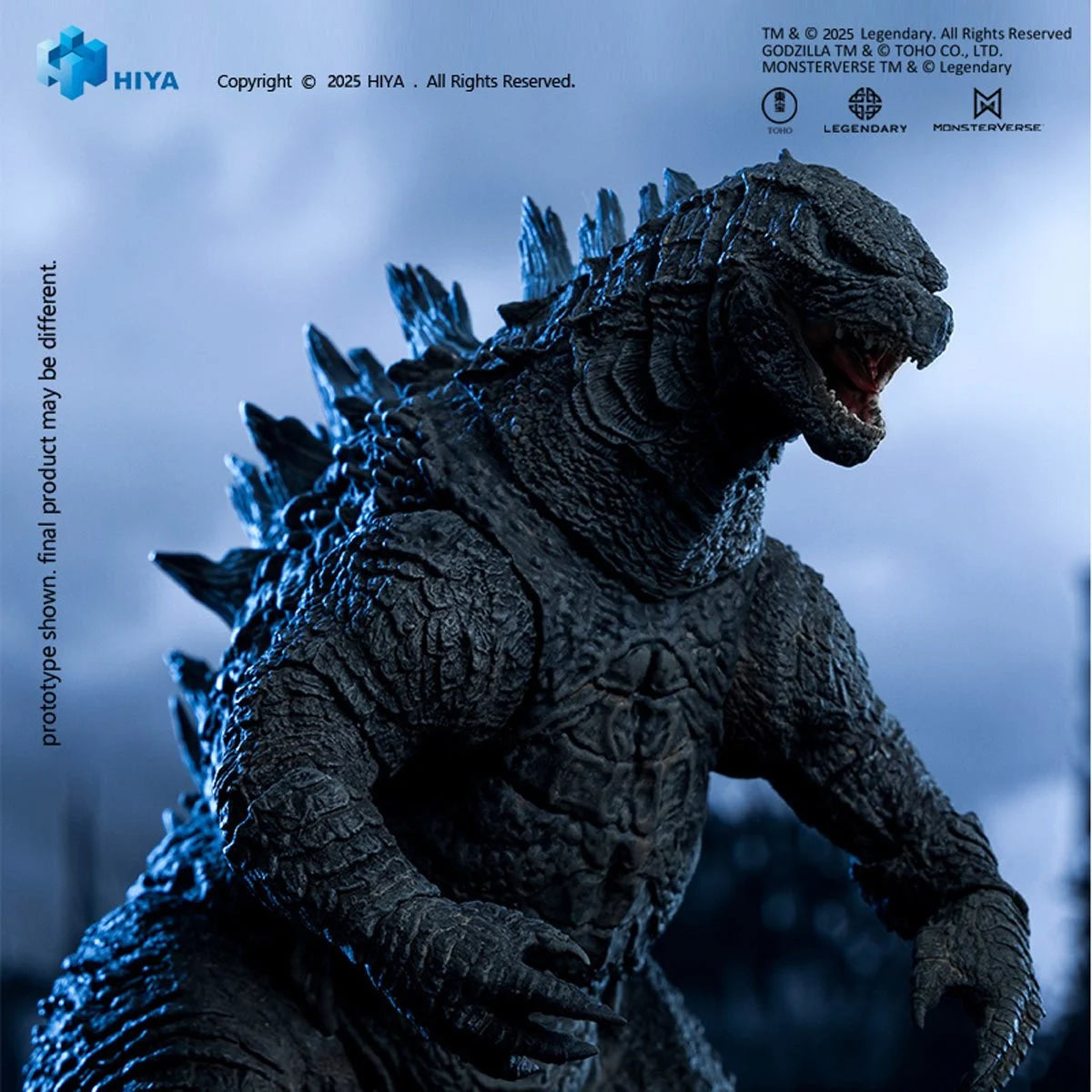 Godzilla 2014 Godzilla Heat Ray Exquisite Basic Series Action Figure 6 inch by Exquisite soaring pose with detailed sculpt