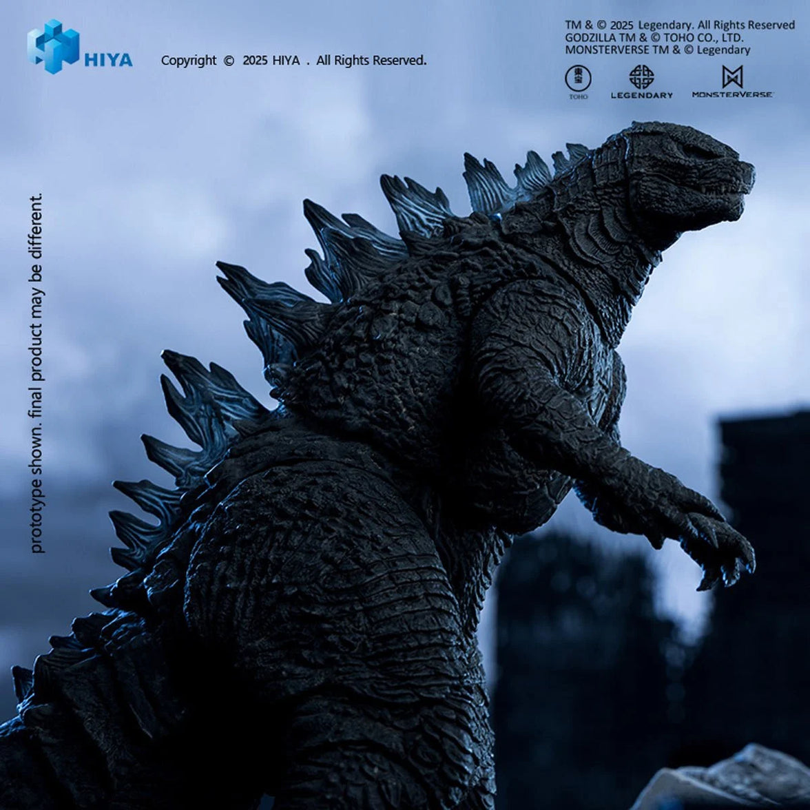 Godzilla 2014 Godzilla Heat Ray Exquisite Basic Series Action Figure 6 inch by Exquisite new in box dark textured pose
