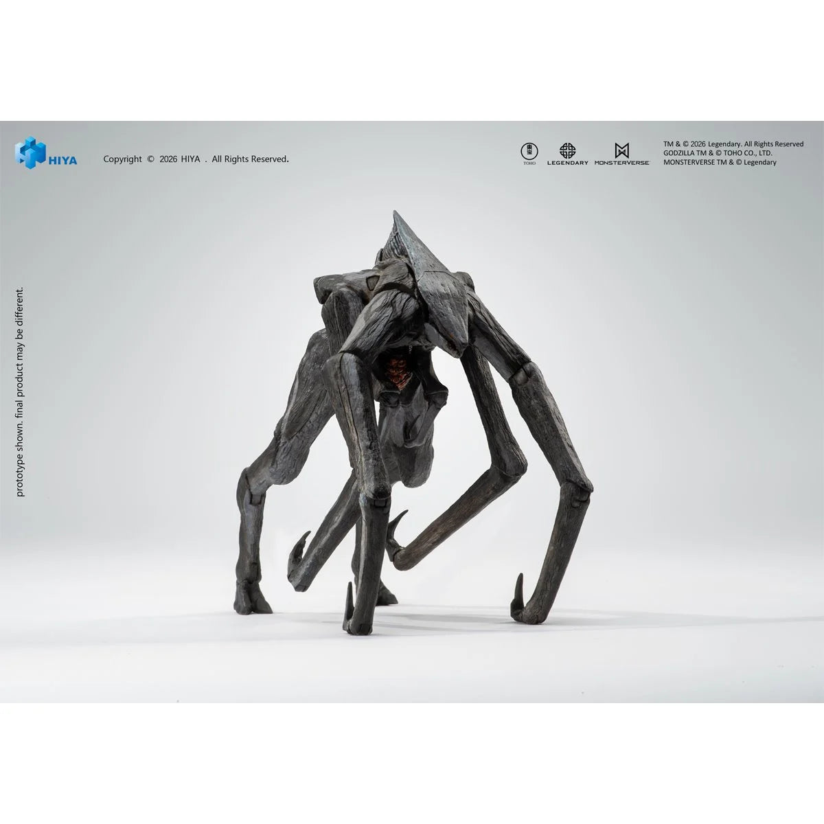 Godzilla 2014 Muto Male and Female Exquisite Basic Series 6-Inch Action Figure Set by Exquisite new in box