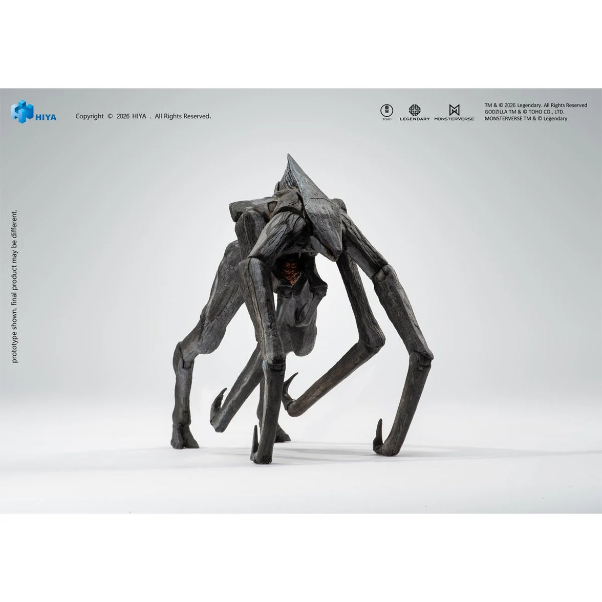 Godzilla 2014 Muto Male and Female Exquisite Basic Series 6-Inch Action Figure Set by Exquisite new in box