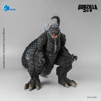 Godzilla Ultima 6.7" Hiya Toys Action Figure Exquisite Basic Singular Point, roaring with textured scales and dorsal plates