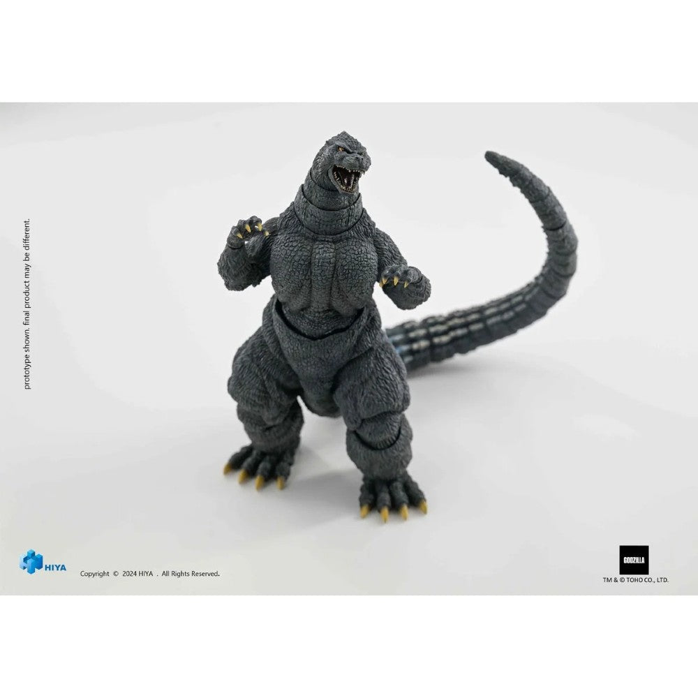 Heat Ray Godzilla 1991 Hokkaido Version Hiya Toys Exquisite Basic 7-Inch Action Figure NIB with articulated limbs and detailed scales