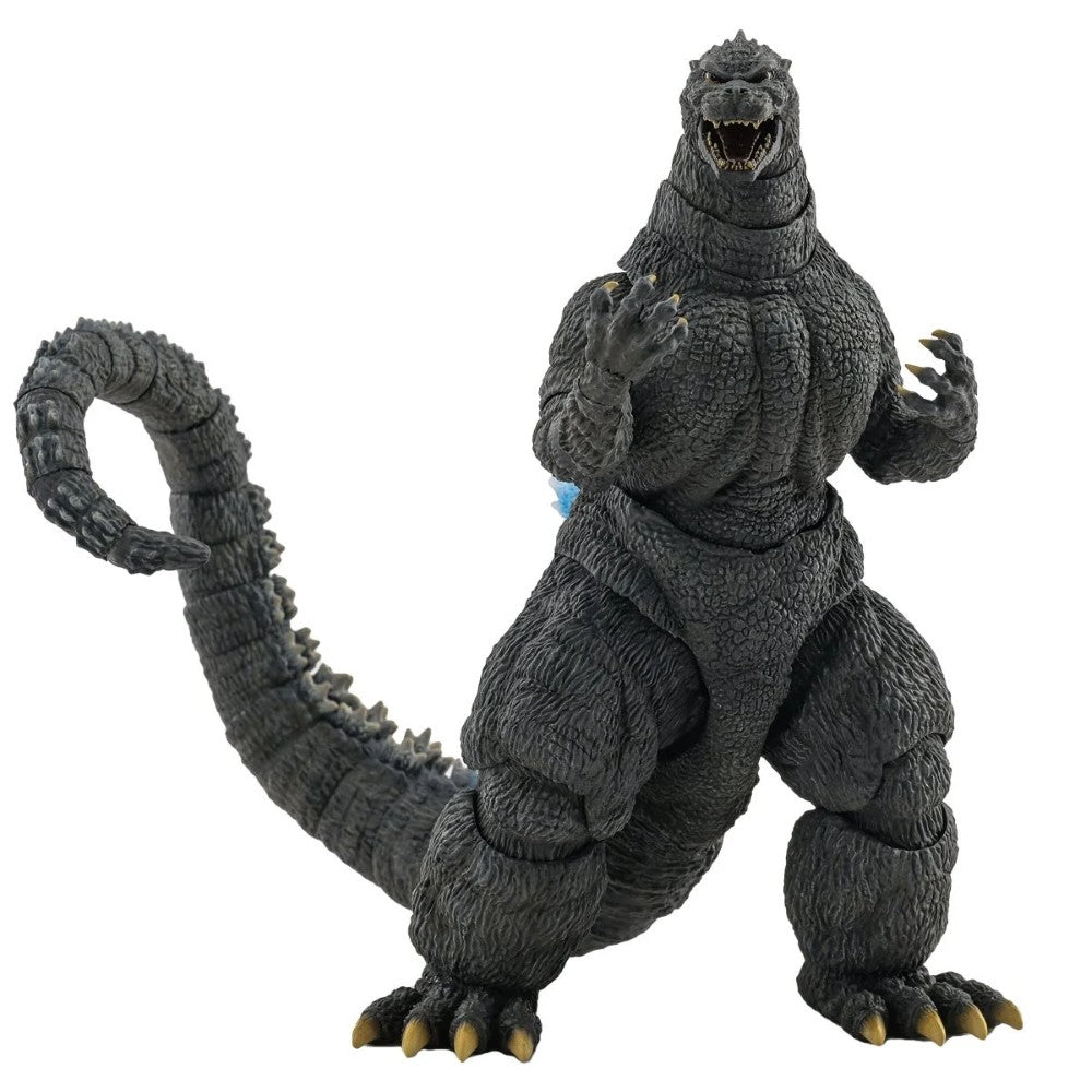 Heat Ray Godzilla 1991 Hokkaido Version Hiya Toys Exquisite Basic 7-Inch Action Figure NIB with sculpted scales and articulated tail