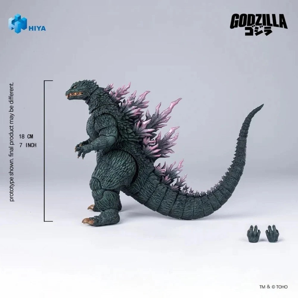 Godzilla 7" Hiya Toys Action Figure Exquisite Basic Godzilla vs Megaguirus 2000