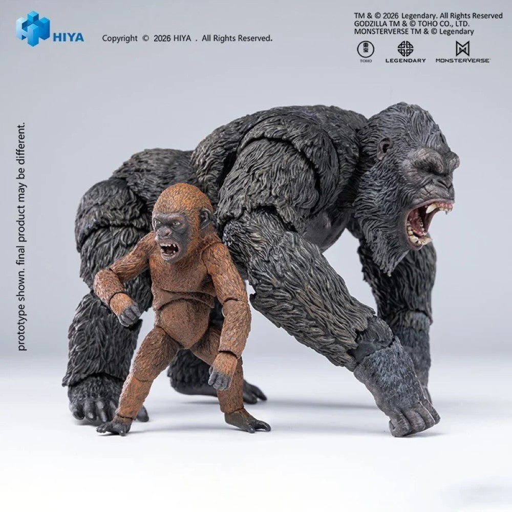 Kong & Suko 6.3" Hiya Toys Action Figure Exquisite Basic AE Exclusive Set featuring Kong and Suko figures