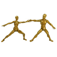 Gold Male Blank - Vitruvian H.A.C.K.S. 10th Anniversary Action Figure by Boss Fight Studio Llc collectible new in box