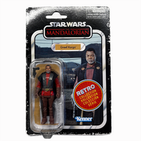 Greef Karga Star Wars Retro Collection Action Figure in case MANDO Kenner