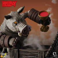 Gruagach 1:12 Scale Action Figure Wave 1 (The Wild Hunt) by Boss Fight Studio with chalice and smoky background by Go Figment