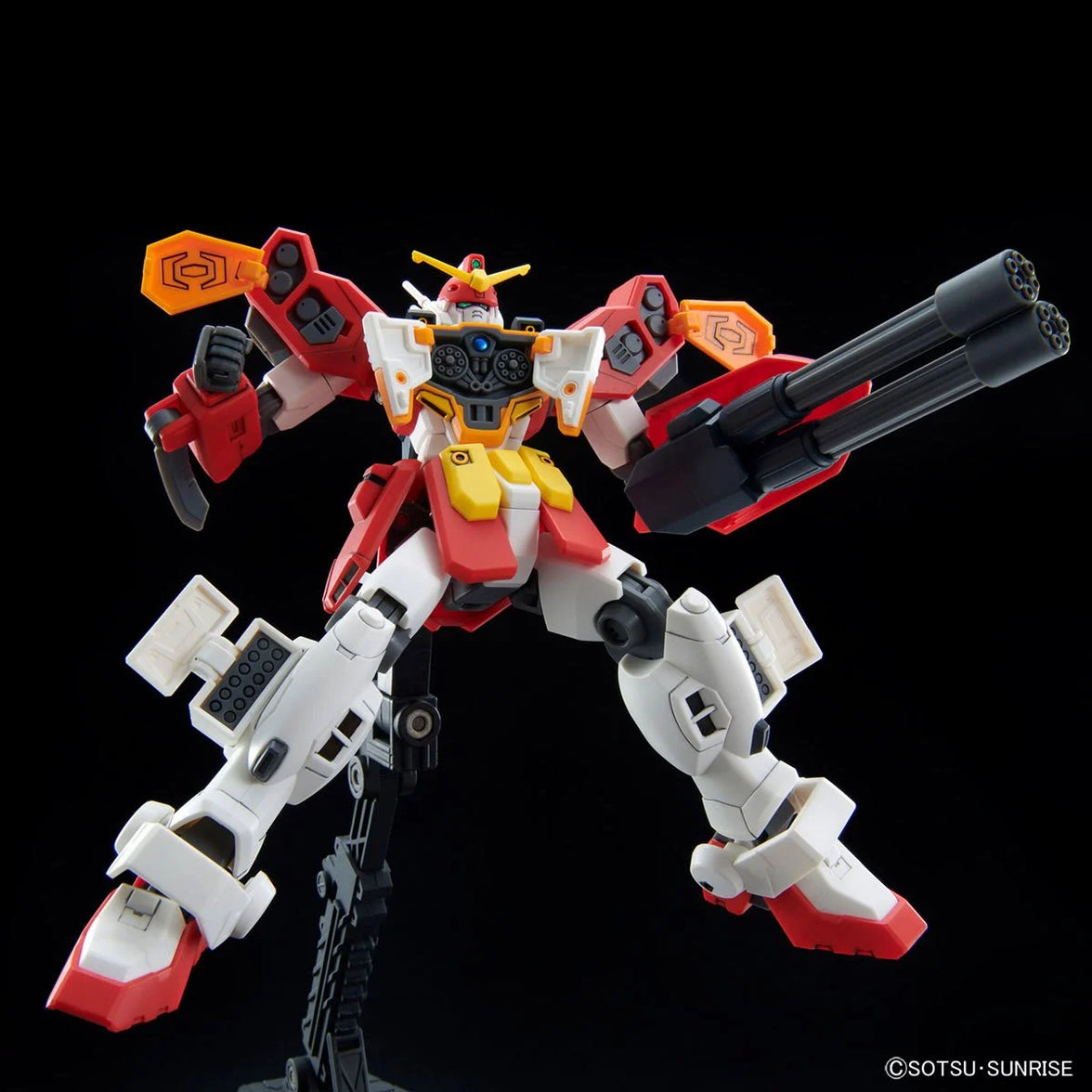 Gundam Heavyarms Custom Mobile Suit Gundam Wing High Grade Model Kit by Bandai Hobby Gunpla 1:144 Scale 5-Inch