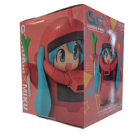 Hatsune Miku Gundam 45th Anniversary Char's Zaku Costume Figure Banpresto Statue new in box with teal hair and red mech suit packaging