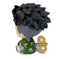 Demon Slayer Petatto Clockwork Mini Figures U-Pick Bushiroad Character Choice new in box by Go Figment showing figure back with wind-up key