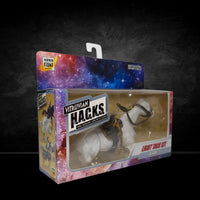 Mighty Steeds Goldie the Horse 1:18 Scale Vitruvian HACKS Compatible NIB by Boss Fight Studio Llc in galaxy-themed display box