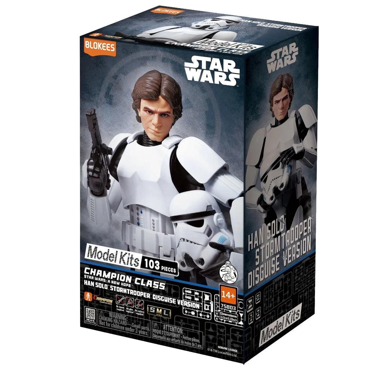 Star Wars: A New Hope Han Solo Stormtrooper Disguise Version Blokees Model Kit by Hasbro new in box 2026