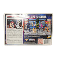 Hannah Montana action figure packaging with character images and text on a white background