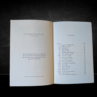 Open vintage Hardy Boys book from 1959 showing copyright and chapter contents pages