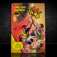 Vintage 1996 Hardy Boys book Slam Dunk Sabotage by Franklin W. Dixon, Simon & Schuster paperback edition.