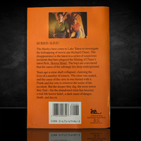 Back cover of 1983 vintage Hardy Boys book 78 Cave-In by Simon & Schuster paperback edition