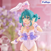 Furyu - Hatsune Miku - BiCute Bunnies - White Rabbit Purple Color Statue Premium Figure - Authentic by Banpresto