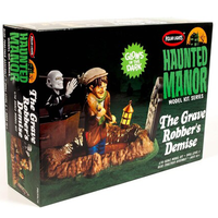 Haunted Manor Limited Edition Model Kit - The Grave Robber's Demise Glows by Round 2 with glowing dark features