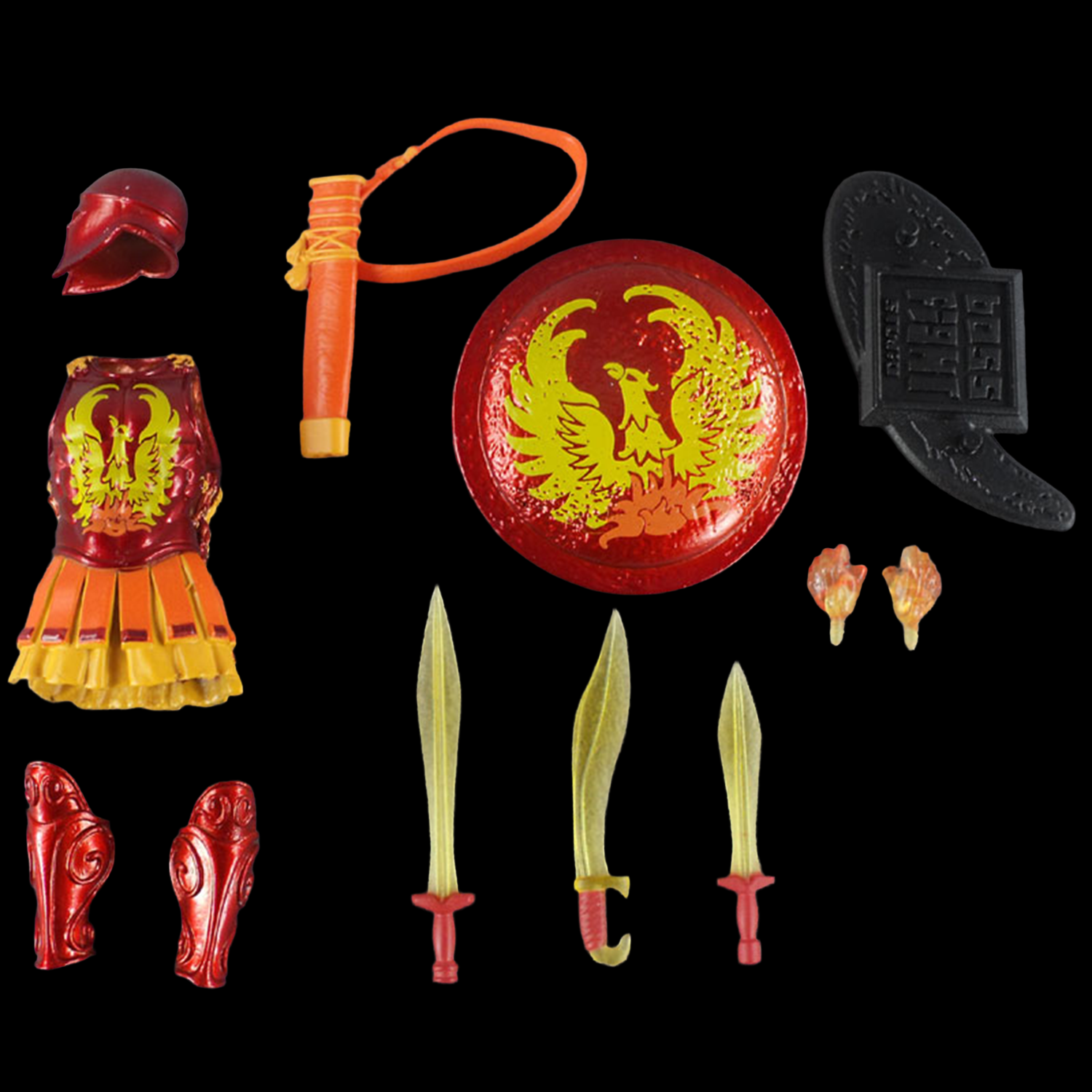 Helios Warrior Vitruvian H.A.C.K.S. Action Figure: Glowing Spartan Champion of the Sun 1:18 Scale accessories by Boss Fight Studio Llc