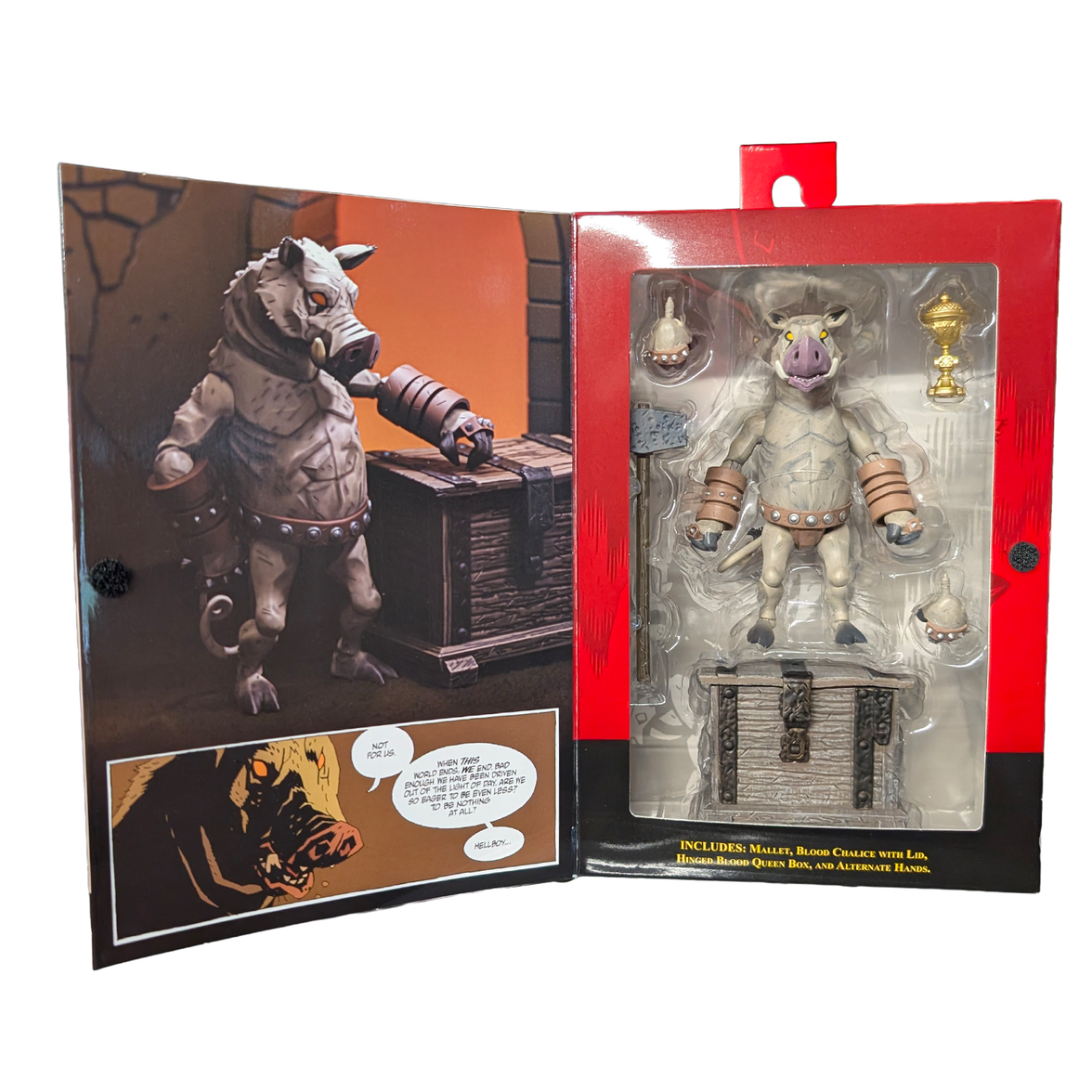 Gruagach 1:12 Scale Action Figure Wave 1 (The Wild Hunt) by Boss Fight Studio in packaging with accessories