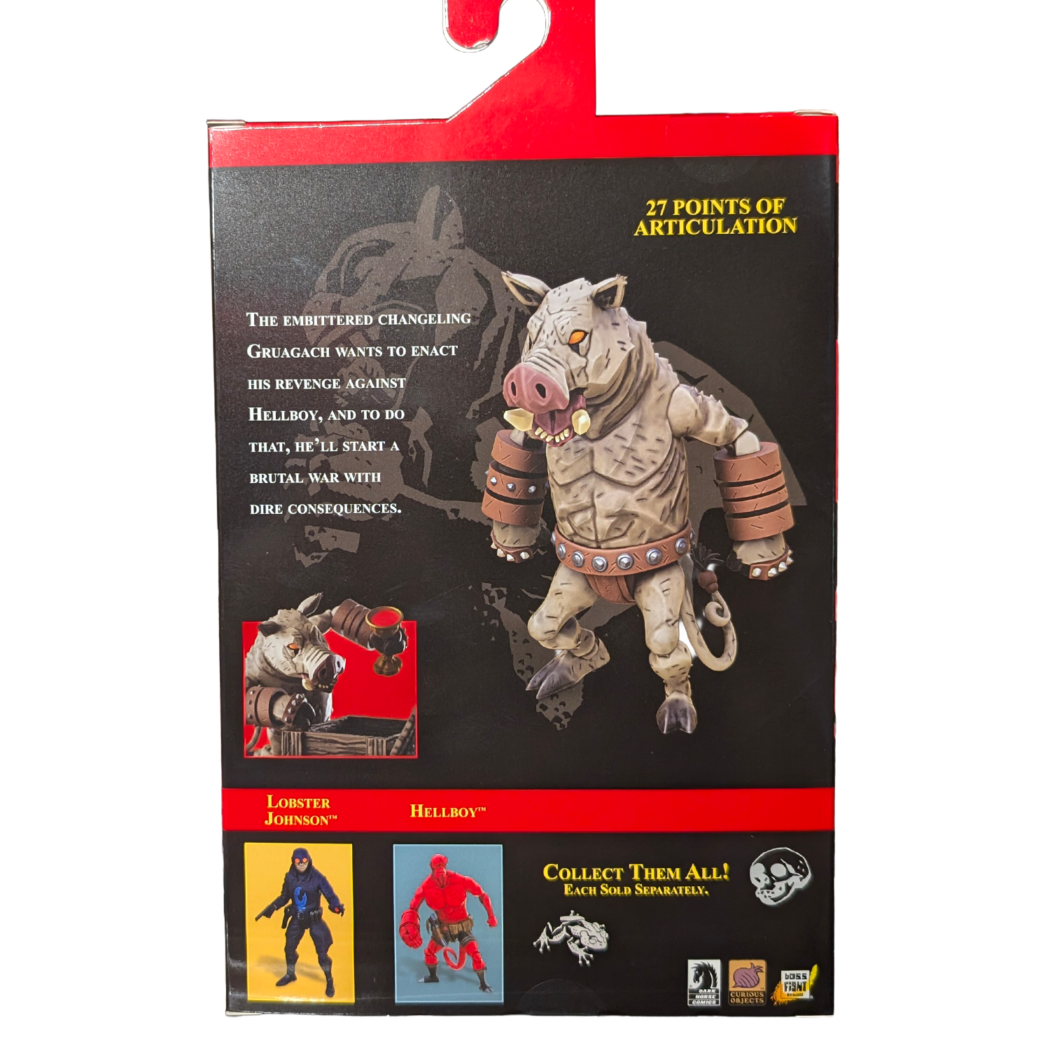 Gruagach 1:12 Scale Action Figure Wave 1 (The Wild Hunt) by Boss Fight Studio packaging
