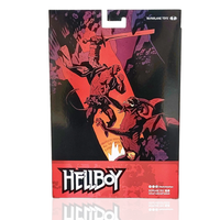 Hellboy McFarlane Collector Edition #60 7-Inch Figure Dark Horse Comics Platinum packaging back art new in box collectible