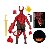Hellboy McFarlane Collector Edition #60 7-Inch Figure Dark Horse Comics Platinum new in box with accessories by McFarlane