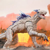 Hiya Toys Shimo Godzilla vs Kong The New Empire detailed 7-inch action figure with textured scales and blue spikes