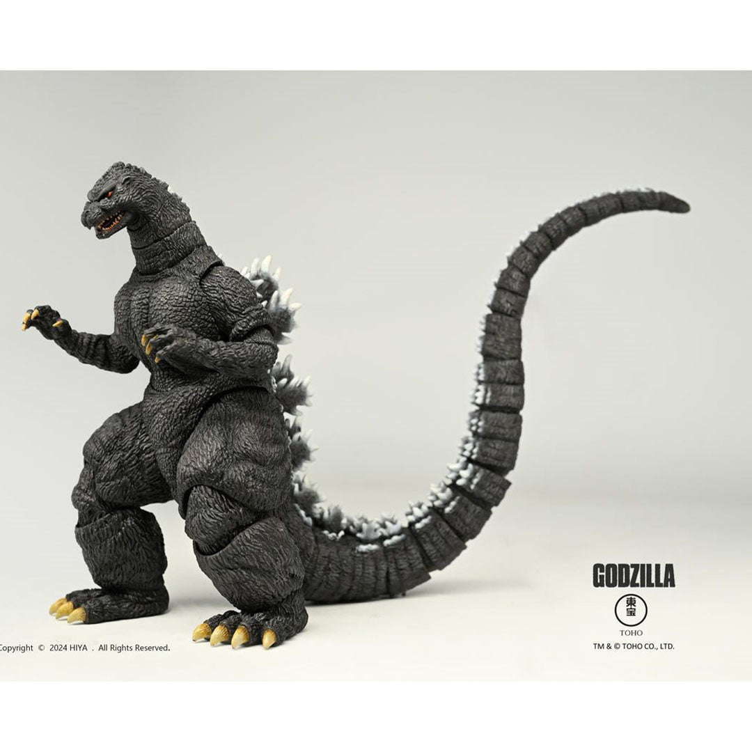 Hiya Toys Godzilla 7 inch action figure from Godzilla vs King Ghidorah 1991 with detailed sculpt and poseable features