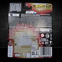 Mattel Hot Wheels Premium G.I. Joe Skystriker F-14 Tomcat diecast plane packaging back view