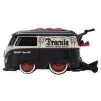 Dracula Kool Kombi 1:64 Scale Hot Wheels Premium Pop Culture Diecast Car by Mattel in black with red accents and vampire theme