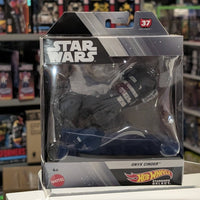 Mattel Star Wars Hot Wheels Starships Select Onyx Cinder 1:50 scale die-cast vehicle in packaging