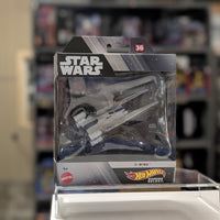 Mattel Star Wars Hot Wheels Starships Select U-Wing 1:50 scale die-cast vehicle in clear display box packaging