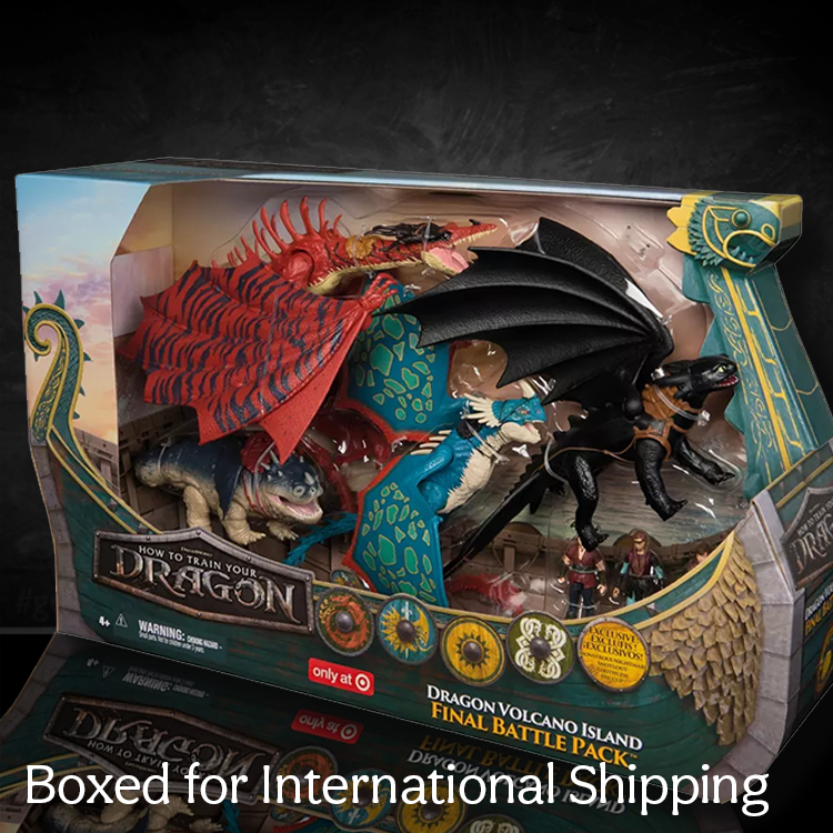 Spin Master How to Train Your Dragon Final Battle 5 figure set featuring dragons and Viking riders unboxed