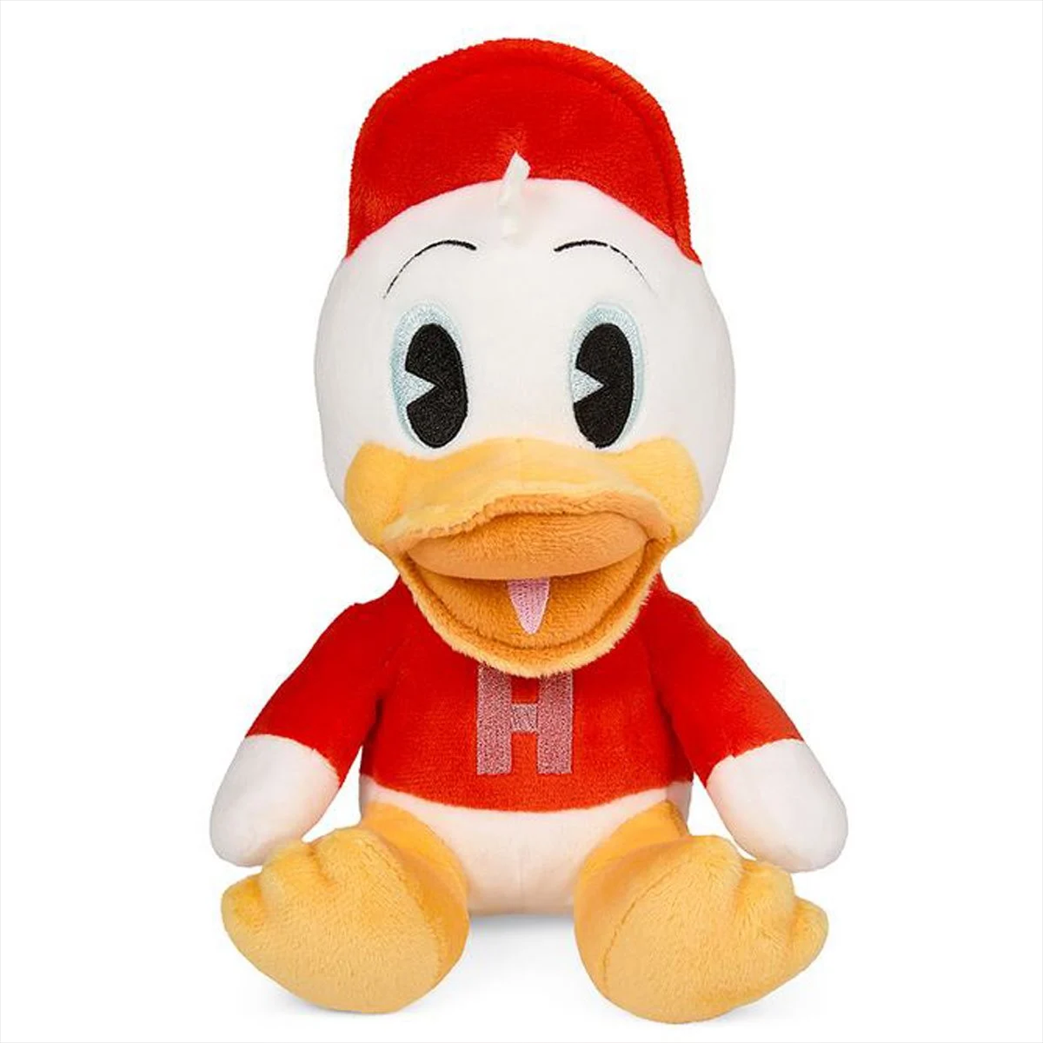 Huey DuckTales Disney Phunny Plush Kidrobot 7.5” new with tags red and yellow soft collectible toy
