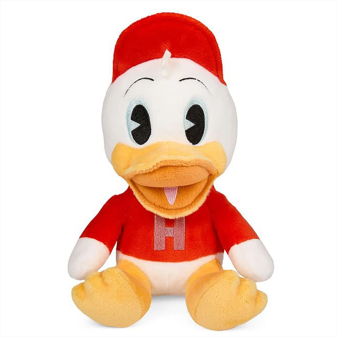 Huey DuckTales Disney Phunny Plush Kidrobot 7.5” new with tags red and yellow soft collectible toy