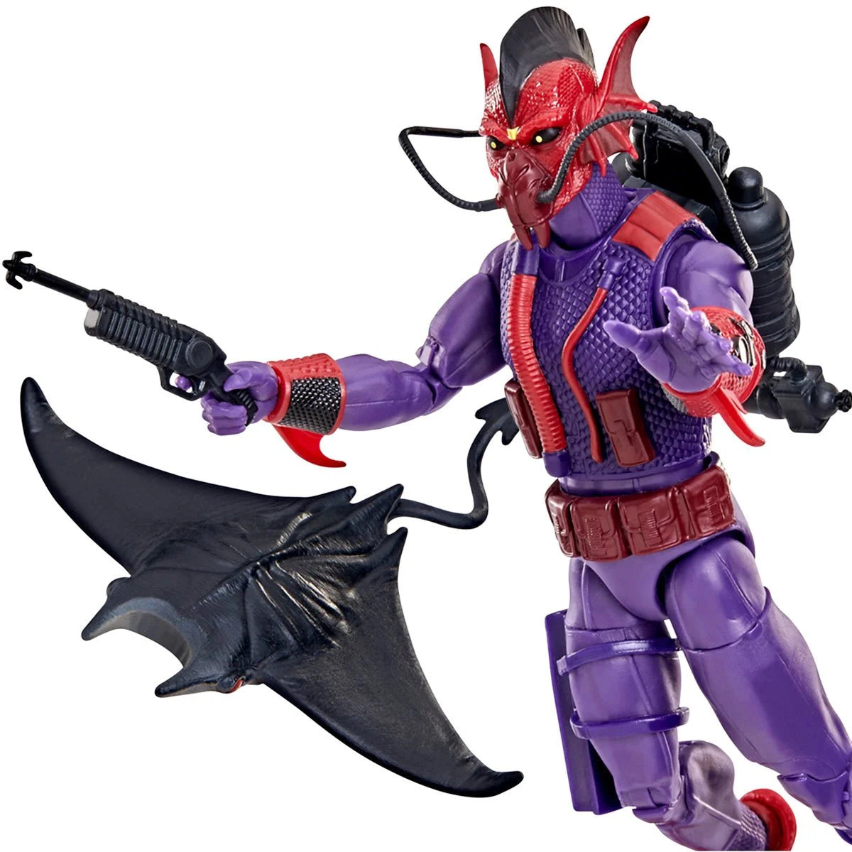 Hydro-Viper "199" G.I. Joe Classified Series 6 inch COBRA Action Figure by Hasbro with black manta ray accessory