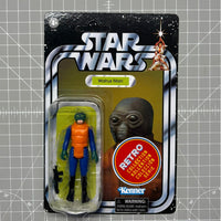 Walrus Man Star Wars Retro Collection Action Figure by Hasbro with Blaster 3.75 in