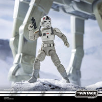 Star Wars The Vintage Collection Imperial Remnant AT-AT Driver 3.75-Inch Action Figure (VC387) by Kenner in snowy battle scene