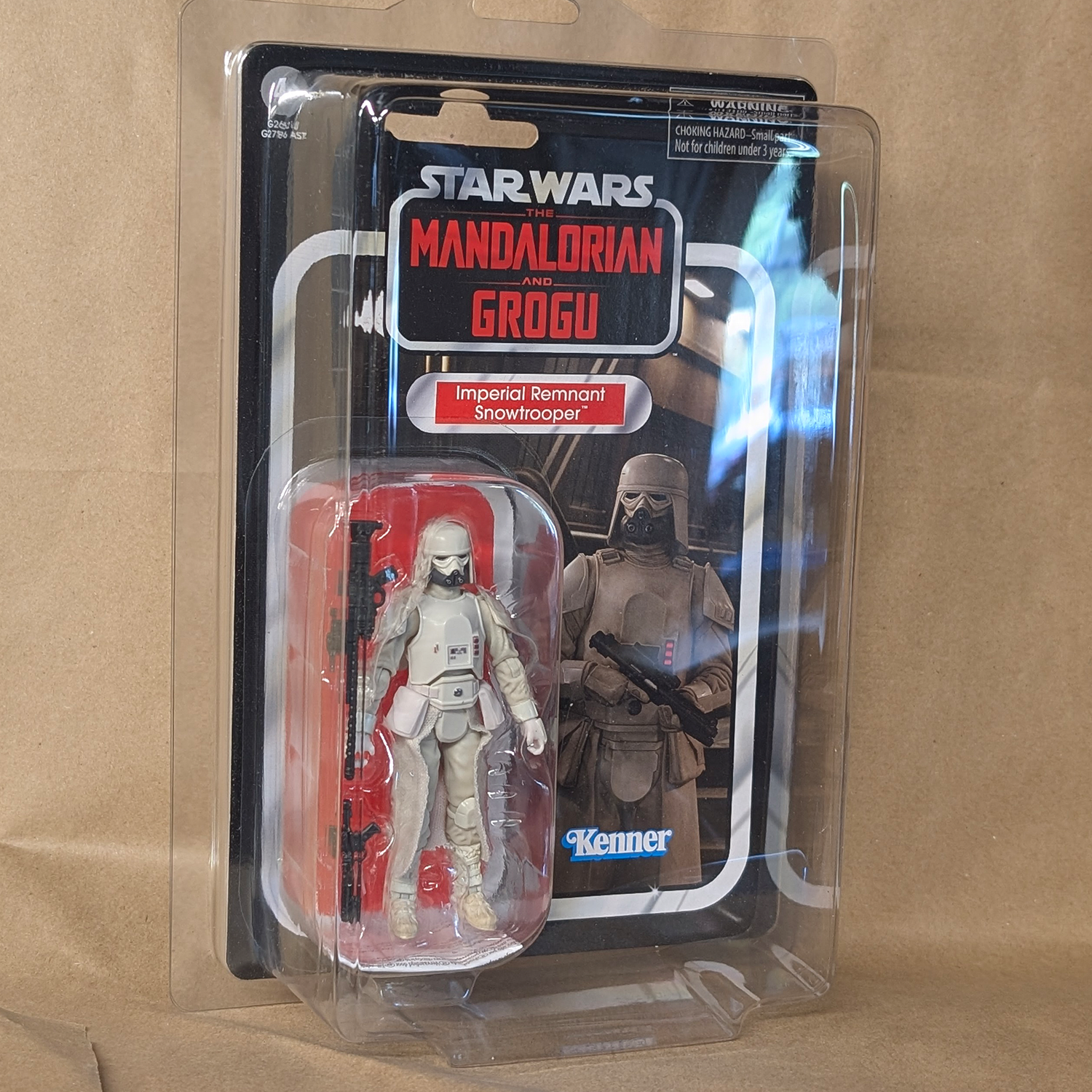 Snowtrooper Imperial Remnant 1:18 Scale 3.75" Star Wars Vintage Collection Action Figure (VC-389) by Kenner in packaging