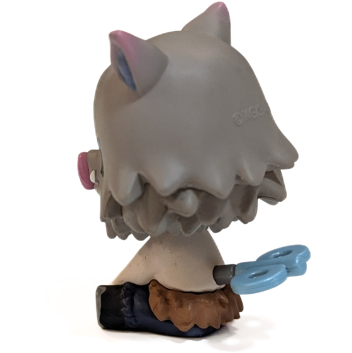Demon Slayer Petatto Clockwork Mini Figures U-Pick Bushiroad Character Choice new in box by Go Figment showing detailed figure back with wind-up key