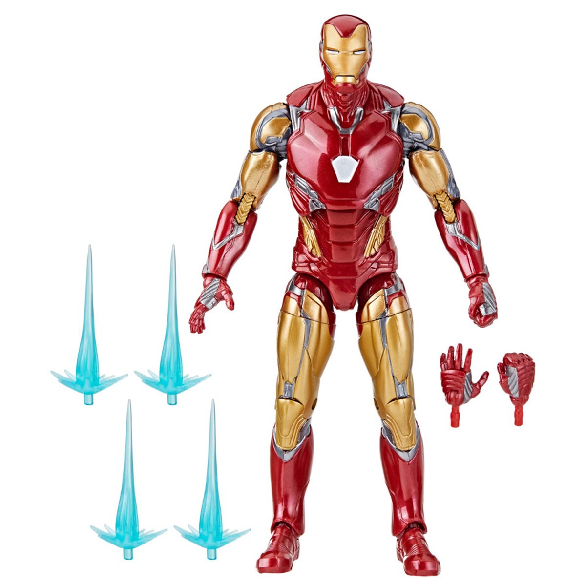 Iron Man Mark 85 (LXXXV) Marvel Legends 6" Action Figure Hasbro with alternate hands and blast effects