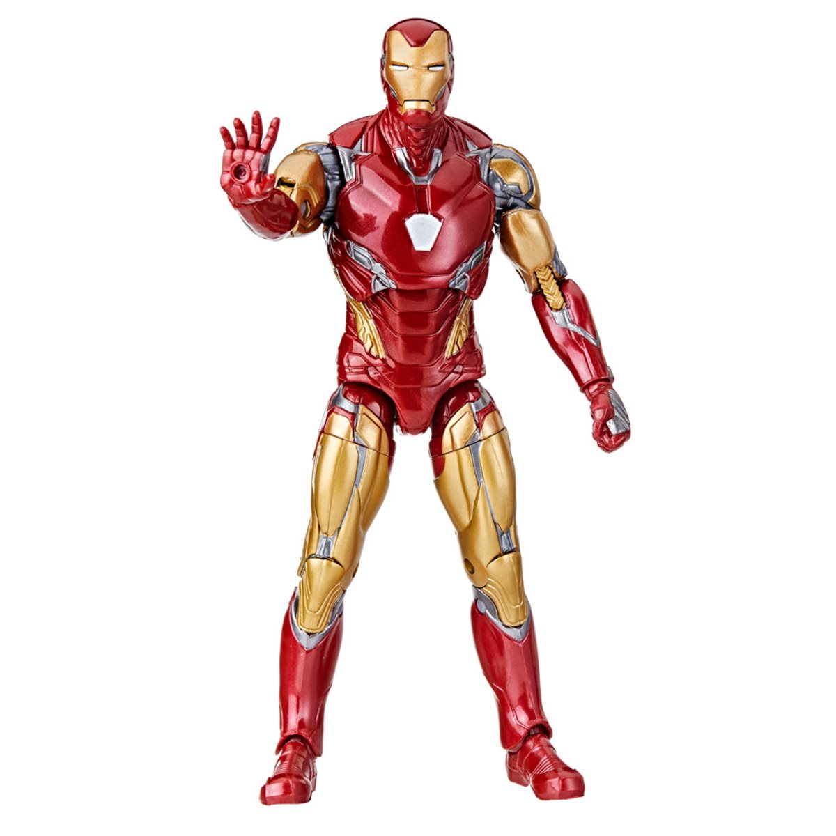 Iron Man Mark 85 (LXXXV) Marvel Legends 6" Action Figure Hasbro in red and gold armor with raised hand pose