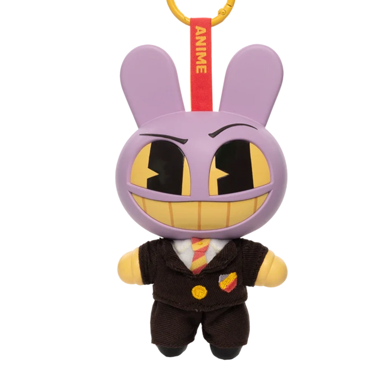 Anime Jax 5.5" Glitch Productions Keychain Pendant Confirmed Choice, purple Jax character keychain