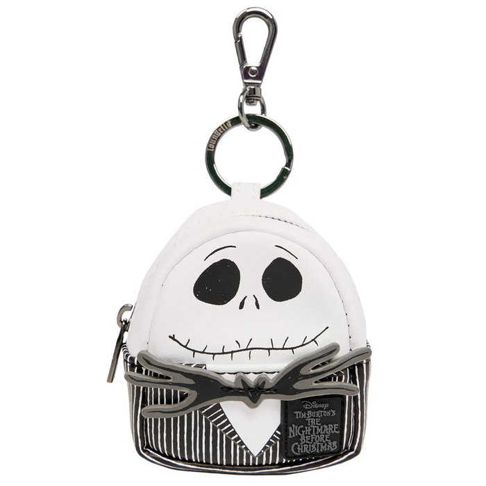The Nightmare Before Christmas Loungefly Mini-Backpack Mystery Box Bag Charm Key Chain U-Pick featuring Jack Skellington new by Loungefly